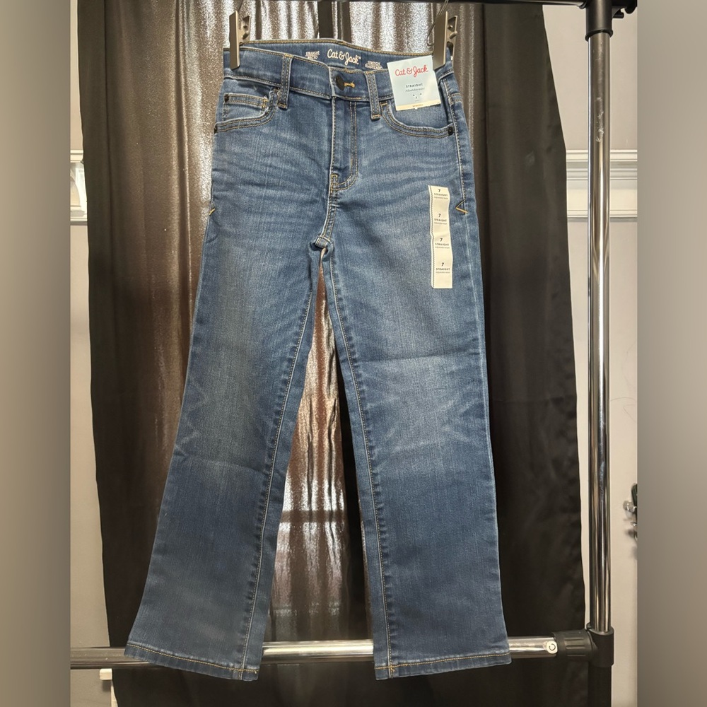 Cat & Jack Kid’s Classic Blue Jeans